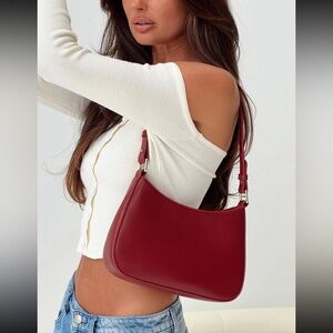Princess Polly Vesperea Shoulder Bag Red